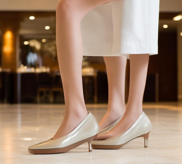 酒店服务员上班礼仪，高跟鞋的得体穿用与职业形象的塑造